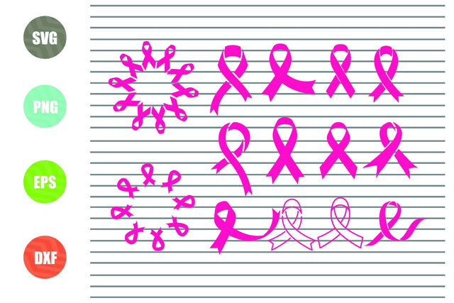 14 Styles Awareness Ribbon SVG, Cancer Ribbon svg, Cancer ribbon svg for cricut and silhouette, Instant Download SVG Artstoredigital 