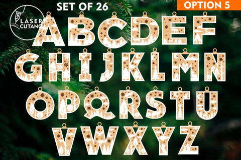 147 CHRISTMAS ORNAMENTS MEGA PACK SVG LaserCutano 