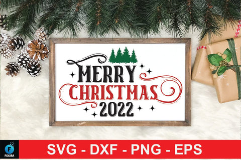 15 Christmas Sign Making Bundle SVG fokiira 