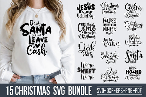 15 Christmas SVG Bundle, Winter SVG SVG orpitasn 