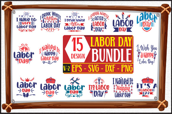 15 Labor day SVG Bundle Vol-2 SVG thesvgfactory 