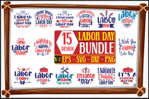 15 Labor day SVG Bundle Vol-2 SVG thesvgfactory 