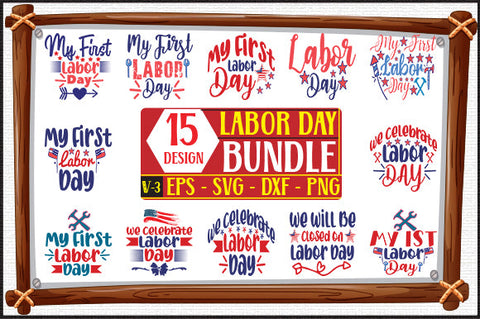 15 Labor day SVG Bundle Vol-3 SVG thesvgfactory 