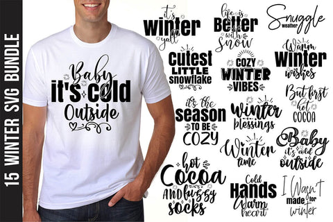 15 Winter SVG Bundle SVG orpitasn 