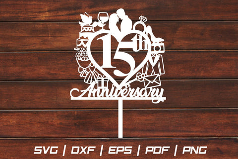 15th Anniversary Craft Paper cut SVG Johan Ru designs 