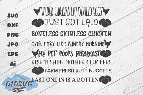 16 Egg Container Quotes SVG 616SVG 