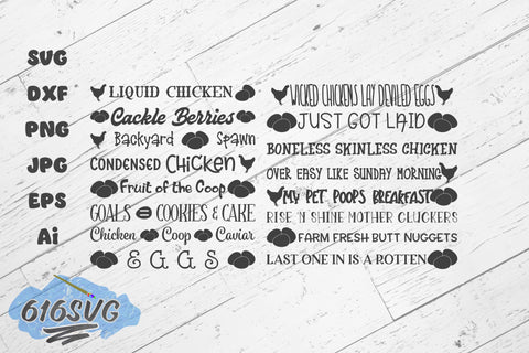 16 Egg Container Quotes SVG 616SVG 