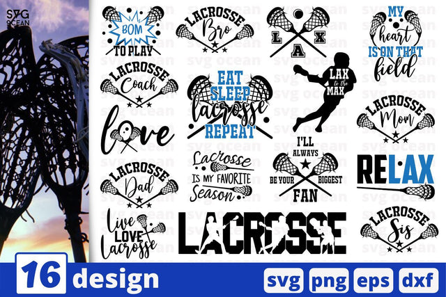 16 Lacrosse quotes cricut svg SVG SvgOcean 