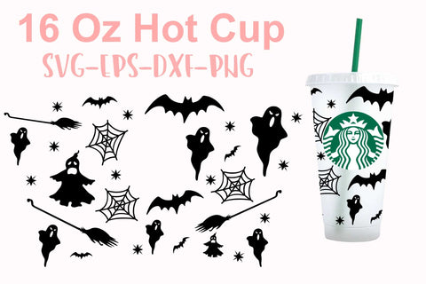 16 Oz Starbucks Hotcup bundle, Hocus pocus Starbucks svg, Halloween Starbucks svg, Starbucks Hotcup svg, Fall Starbucks svg, Pumpkin Starbucks svg, Batty Starbucks svg, Happy Halloween Starbucks svg bundle SVG Isabella Machell 
