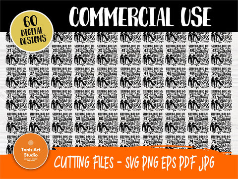 16th to 75th Birthday Girl SVG, High Heel Svg SVG TonisArtStudio 