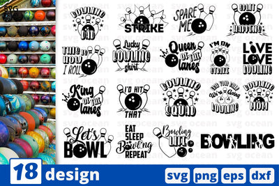 18 Bowling quotes cricut svg SVG SvgOcean 