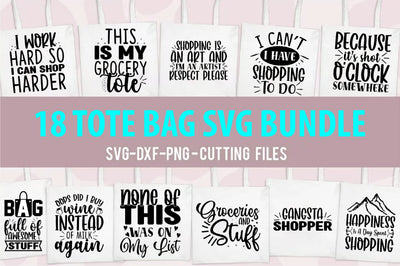 18 Tote Bag Svg Bundle SVG Creativeart88 