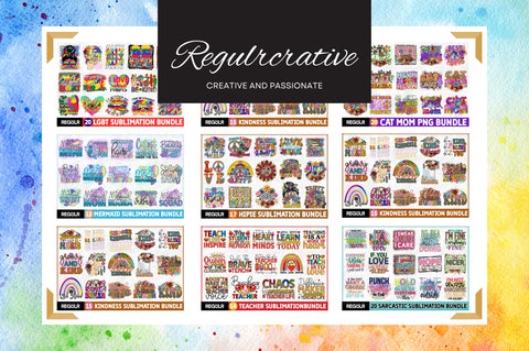 1820 Designs Mega Sublimation Bundle | Limited Time Offer Sublimation Regulrcrative 