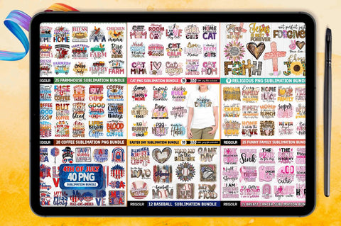 1820 Designs Mega Sublimation Bundle | Limited Time Offer Sublimation Regulrcrative 