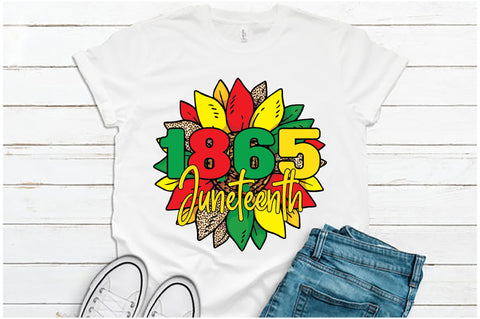 1865 Juneteenth Sunflower Sublimation Sublimation Jagonath Roy 