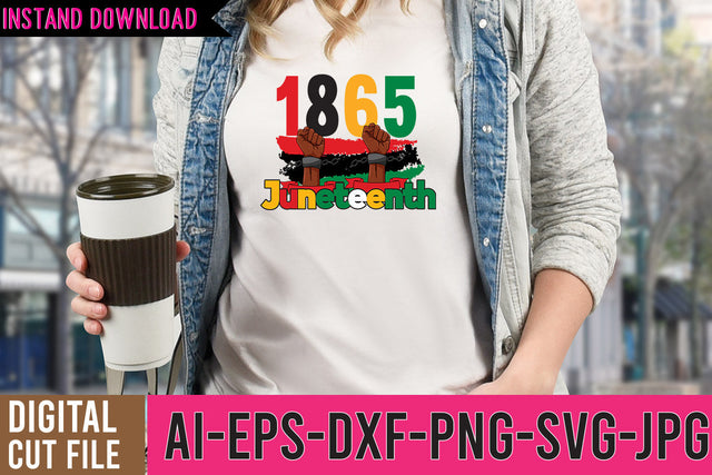 1865 Juneteenth SVG Cut FIle SVG BlackCatsMedia 