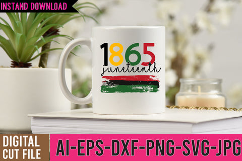 1865 Juneteenth SVG Cut File SVG BlackCatsMedia 