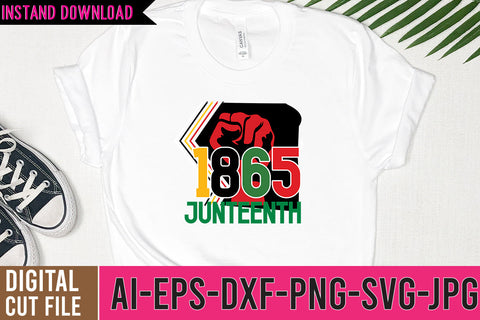1865 Juneteenth SVG Design SVG BlackCatsMedia 