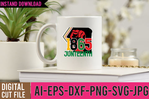 1865 Juneteenth SVG Design SVG BlackCatsMedia 