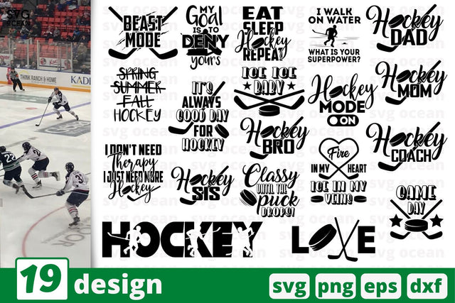 19 Hockey quotes cricut svg SVG SvgOcean 