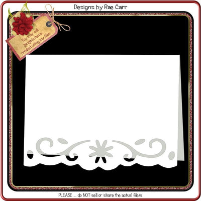 192 Border Edge Card SVG Designs by Rae 