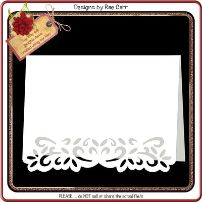 193 Border Edge Card SVG Designs by Rae 