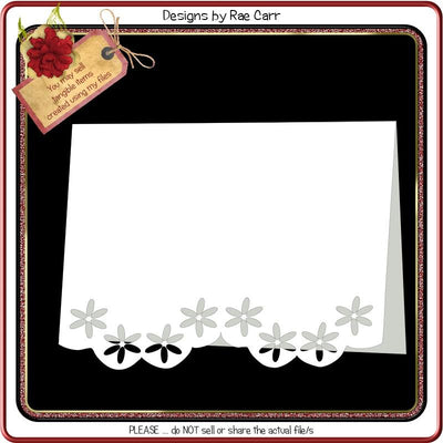 194 Border Edge Card SVG Designs by Rae 