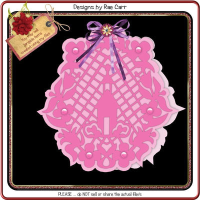 199 Church Shaped Card and Topper SVG Designs by Rae 