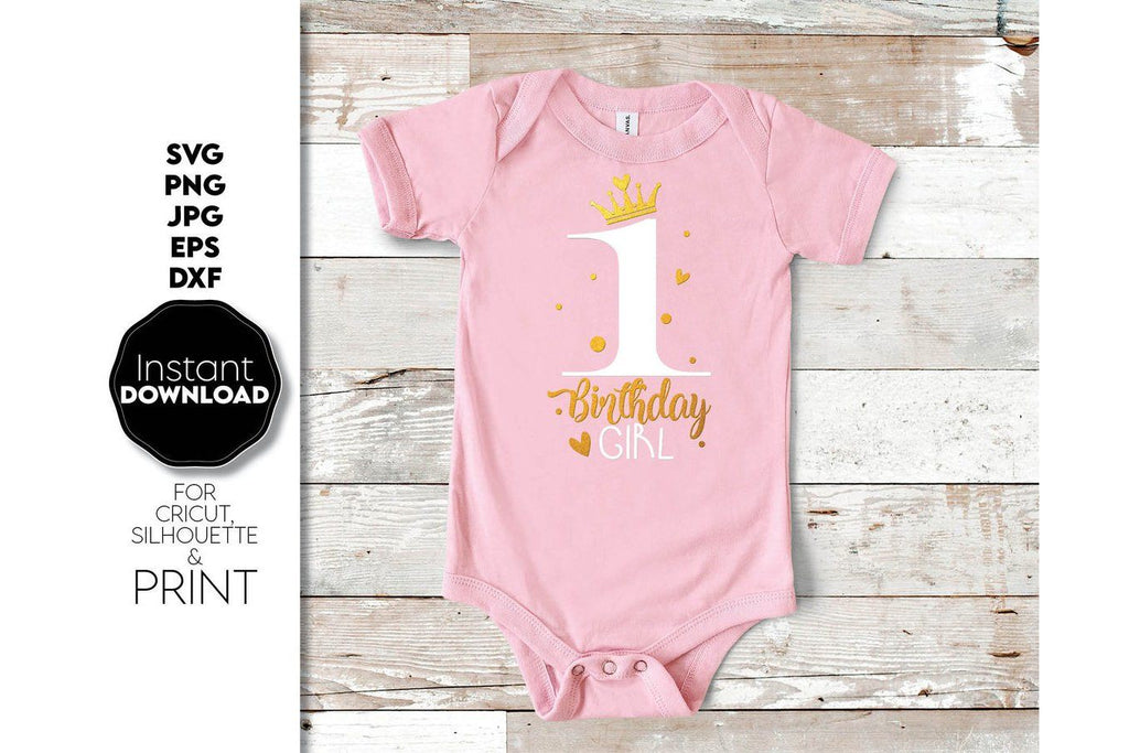 1st Birthday Shirt | First Birthday Number - So Fontsy