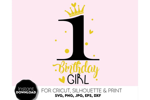 1st Birthday Shirt | First Birthday Number SVG March Design Studio 