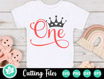 1st Birthday SVG | One SVG SVG TrueNorthImagesCA 