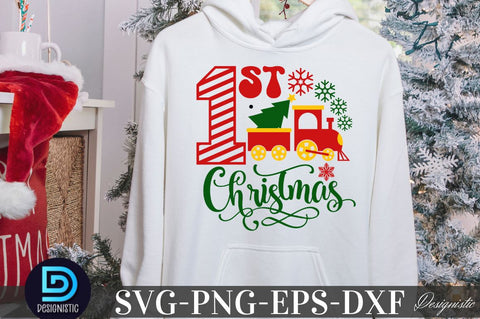 1st Christmas 2, Christmas SVG SVG DESIGNISTIC 