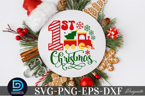 1st Christmas 2, Christmas SVG SVG DESIGNISTIC 