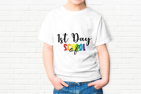 1st Day of School SVG Sublimatiz Designs 