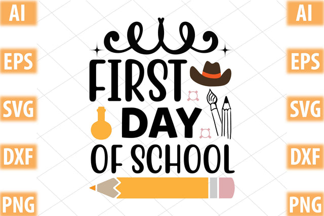 1st day of school SVG SVGista 