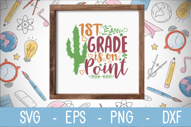 1st grade is on point SVG SVG Svgcraft 