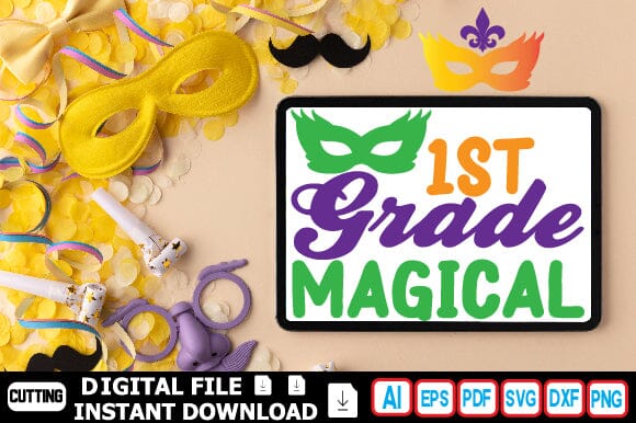 1st Grade Magical SVG Craftlabsvg24 