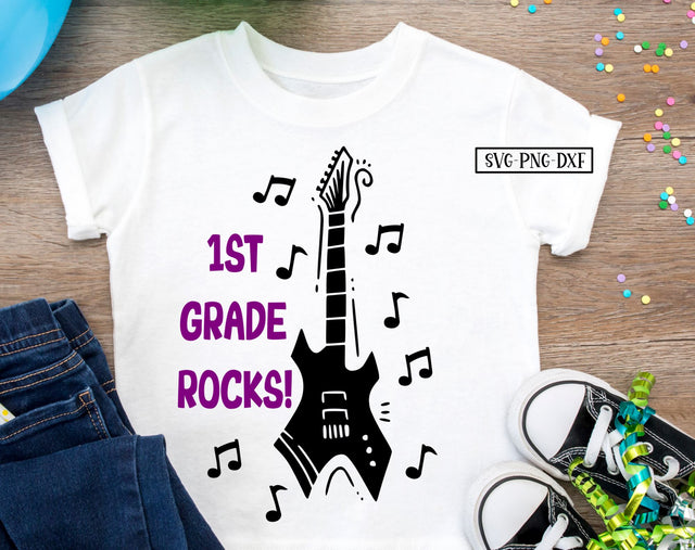 1st Grade Rocks SVG Calico Creations Svg 