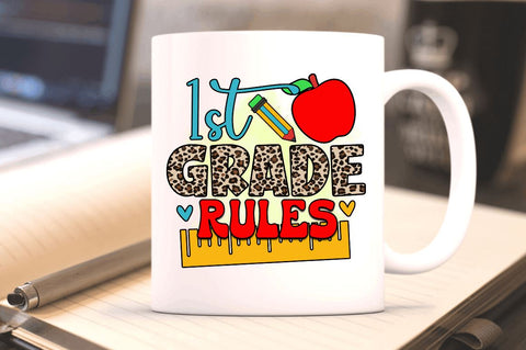 1st grade rules Sublimation PNG, Sublimation Back To School Design Sublimation Regulrcrative 
