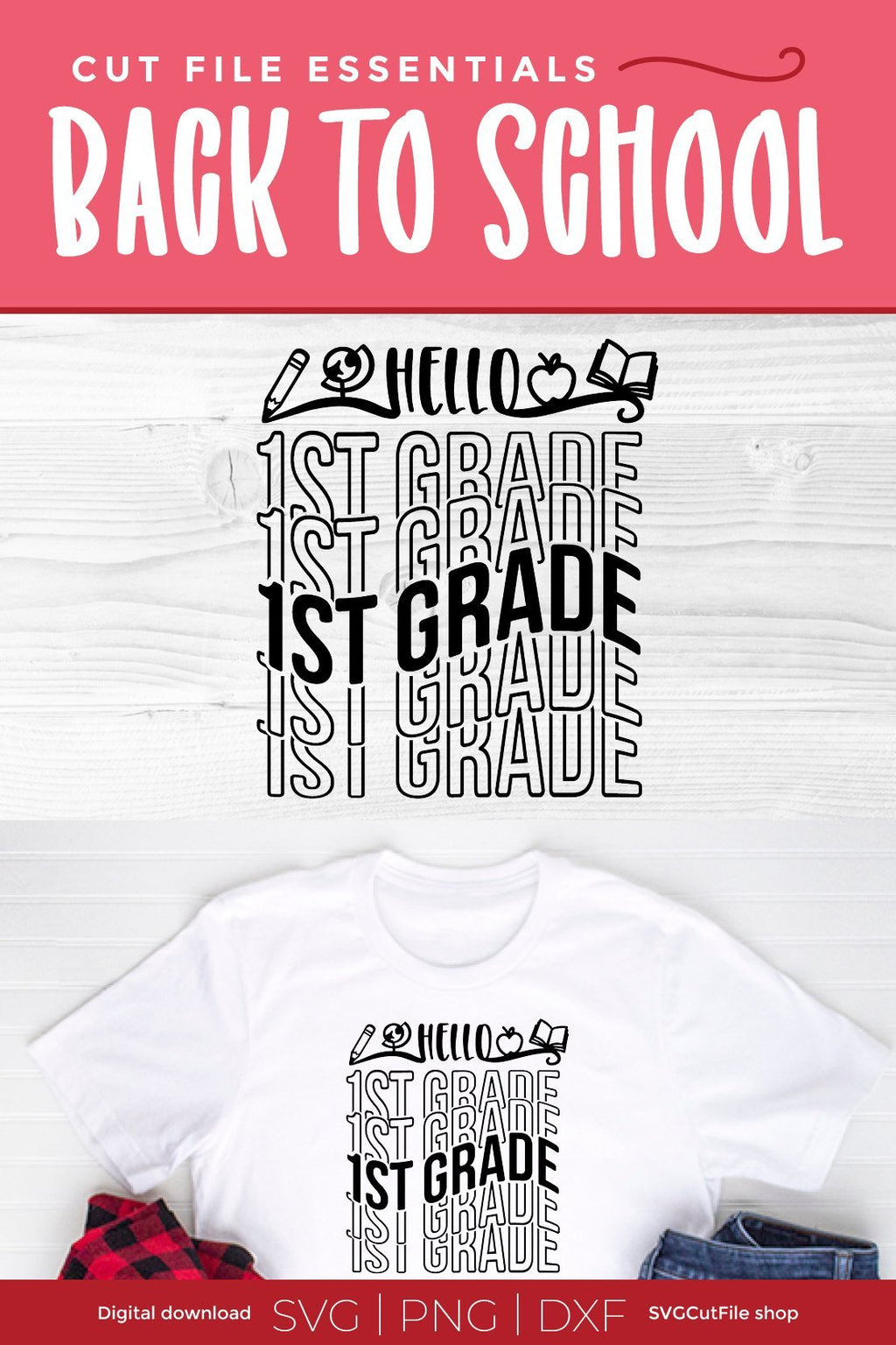 1st Grade svg, 1st grader svg, first grade teacher svg, First Grader ...