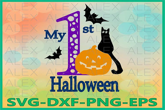 1st Halloween svg SVG AlexSVGStudio 