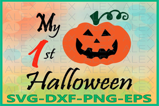 1st Halloween svg SVG AlexSVGStudio 