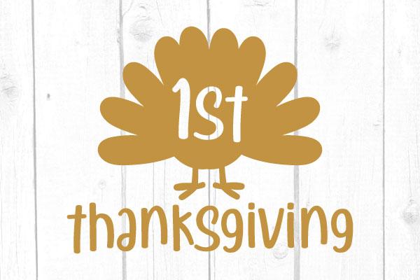 1St Thanksgiving Svg, First Thanksgiving Svg SVG cricutfilesmg 