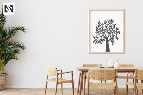 2 Beautiful Tree Silhouette Svg File-Tree Svg, Family Tree SVG Pinoyart Kreatib 