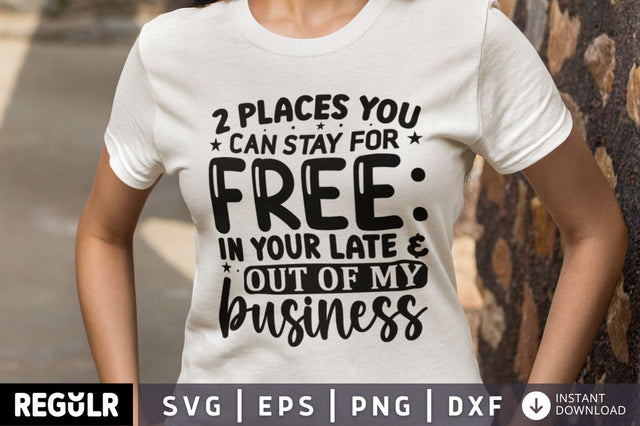 2 places you can stay for free in your late SVG SVG Regulrcrative 