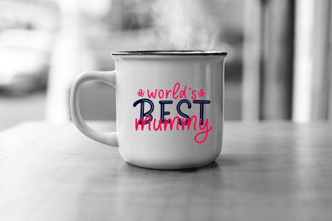 2 t shirt designs for Mathers day world's best mummy. SVG. SVG Angelina Semenova 