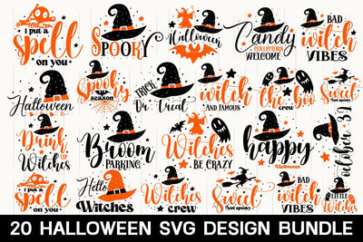 20 Halloween Svg Bundle SVG designmaster24 