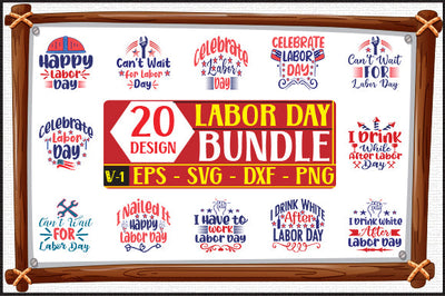 20 Labor day SVG Bundle Vol-1 SVG thesvgfactory 