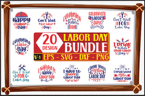 20 Labor day SVG Bundle Vol-1 SVG thesvgfactory 