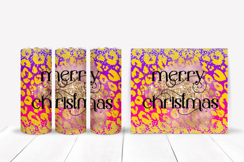 20 Oz Merry Christmas Glitter Sublimation Tumbler Sublimation Happy Printables Club 